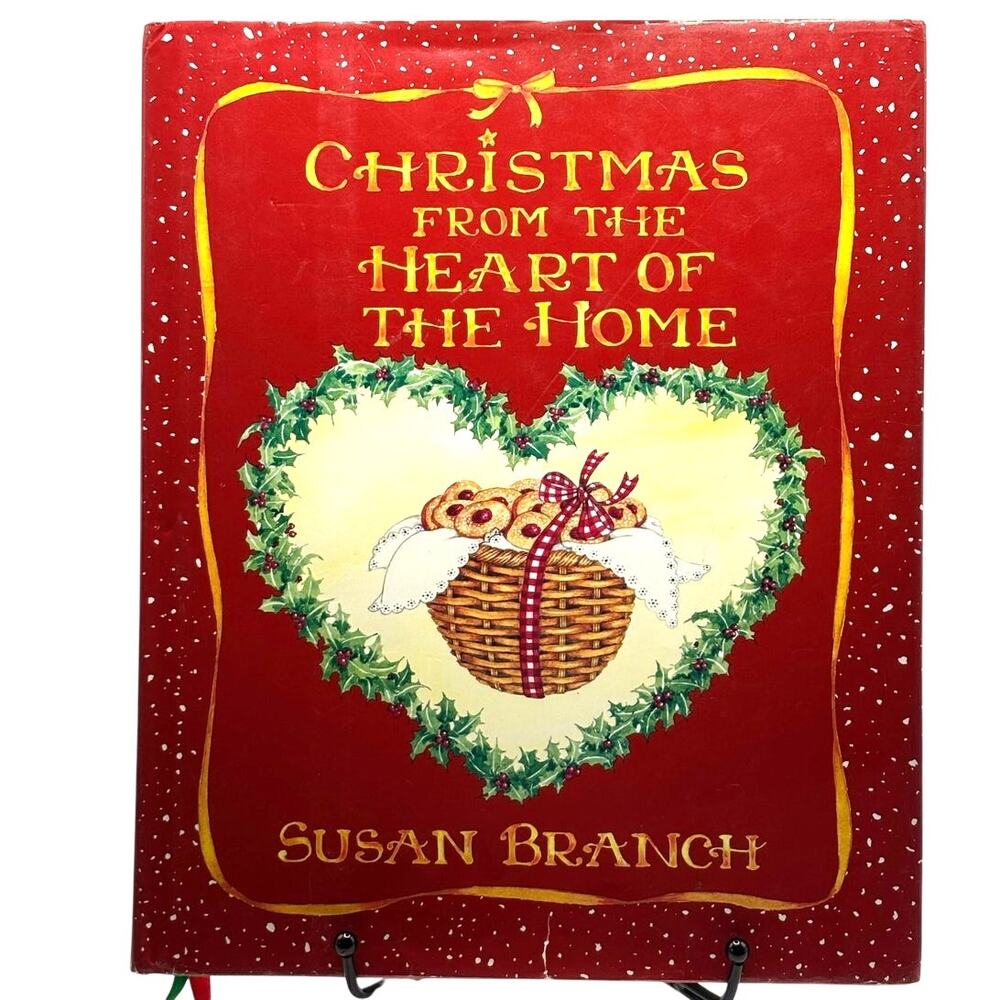 VTG 1990 1st Edition Christmas From the Heart of the Home, Susan Branch, HCDJ